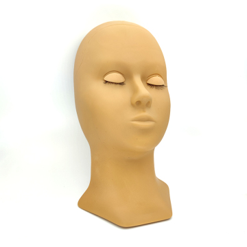 Realistic Female Silicone Doll for Microblading and Eyelash Extension Training