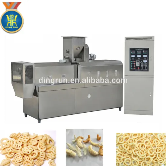 extruder for the production of corn sticks