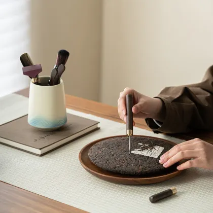 Blackwood Tea Ceremony Set: Six Item Household Tea Tools and Kung Fu Utensils