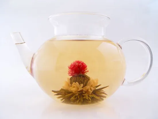 rising sun floral blooming tea