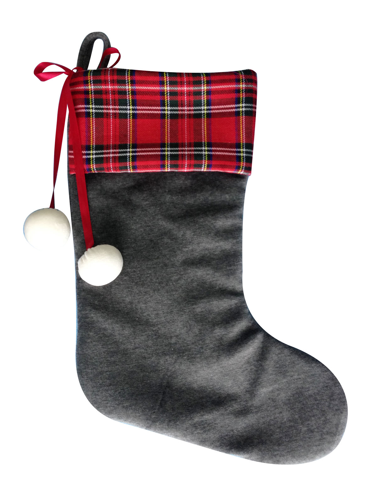 Plaid Christmas Stocking