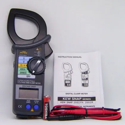 Kyoritsu MODEL 2002R AC Clamp Meter for Large AC Currents up to 2000A