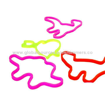 Customized promotional new design cute animal silicone bracelets