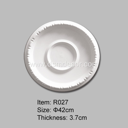 Small Bead Polyurethane Ceiling Rose