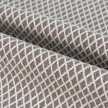 Hilado de plata de oro Viscosa/Nylon Bengaline tejido Jacquard