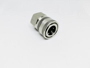 Stainless Steel 3/8" Female NPT-F Quick Connect Coupler