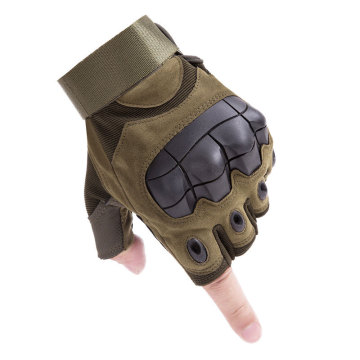 Men's Touch Screen Tactical Half Finger Gloves for Hunting, Climbing, and Hiking