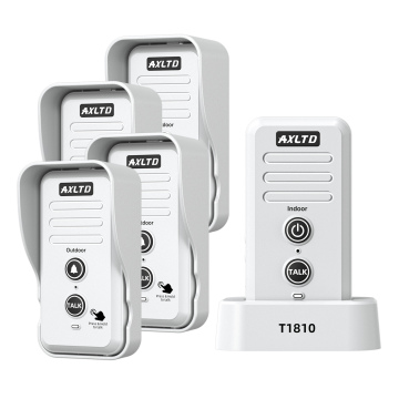 Smart Home Wireless Doorbell Intercom with Night Vision and Security