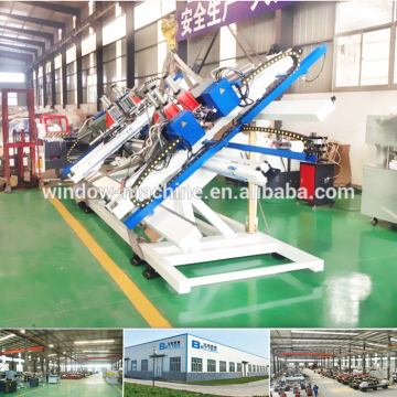 High precision welding pvc door and windows machine