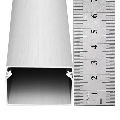 Custom 0.7mm Thickness Square Aluminum Alloy Electric Metal Cable Trunking Tray