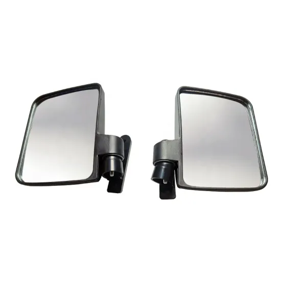 Universal Golf Cart Side Mirror Accessories: Folding Rearview Mirrors