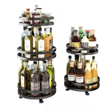 Adjustable 3-Tier Metal Spice Rack Organizer
