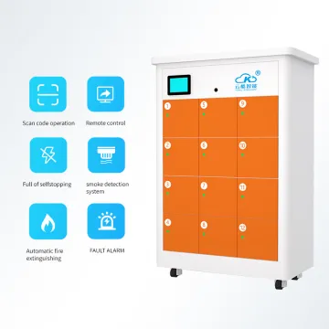 12 Slots Battery Swap Cabinet for 2-Wheel Eikes