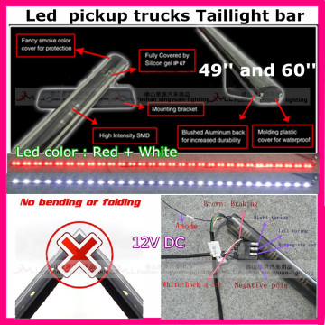 5W/6W Led Taillight Brake Light led pickup trucks light bar , the second generation