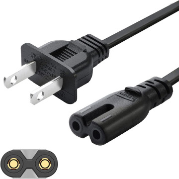 USA 1,5 m 250 V 2,5A IEC C7 AC 2 Pin -Stecker Stecker Netzkabel