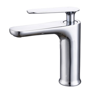 Copper Bathroom Basin Faucet: Hot and Cold Single Hole Environmental Protection