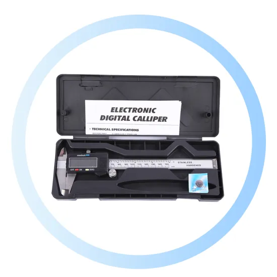 0-150mm 6 Inch LCD Screen Digital Vernier Calliper: An Electronic Plastic Measuring Tool