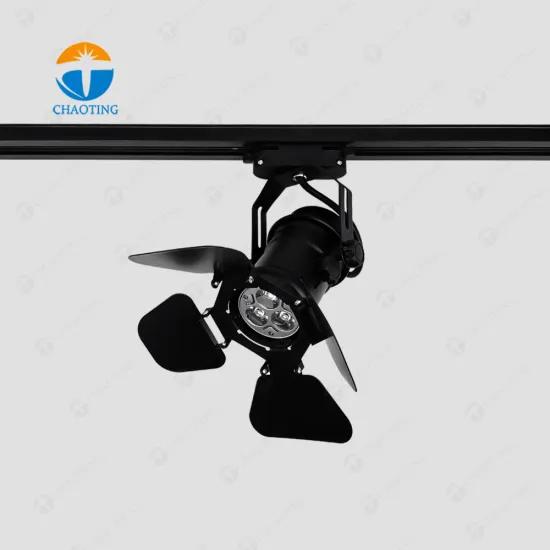 Modern Adjustable Track Downlight Fixture for LED Spotlights