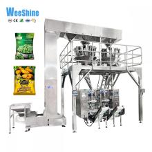 Machine d&#39;emballage alimentaire surgelé de la pesée multi-têtes