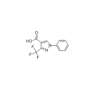 1-Phenyl-3-(Trifluoromethyl)pyrazole-4-Carboxylic 산 CAS 142818-01-7