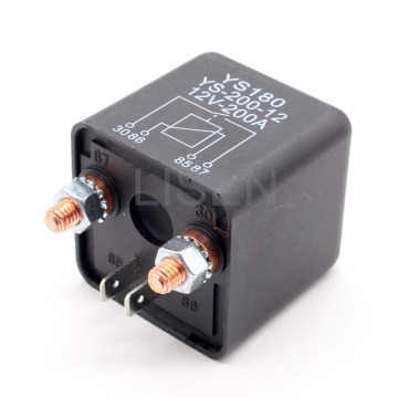 Automatic Changeover Relay Switch 4 Terminal YS180 YS-200-12 12V-200A for Trucks, Marine, Boats, Cars