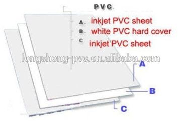 jinkjet pvc sheet for card