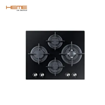 China Manufacturer 60CM Built-in Gas Cooktop 4 Burner with CE Certification