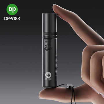 Rechargeable Mini Flashlight USB Type-C Stepless Dimming