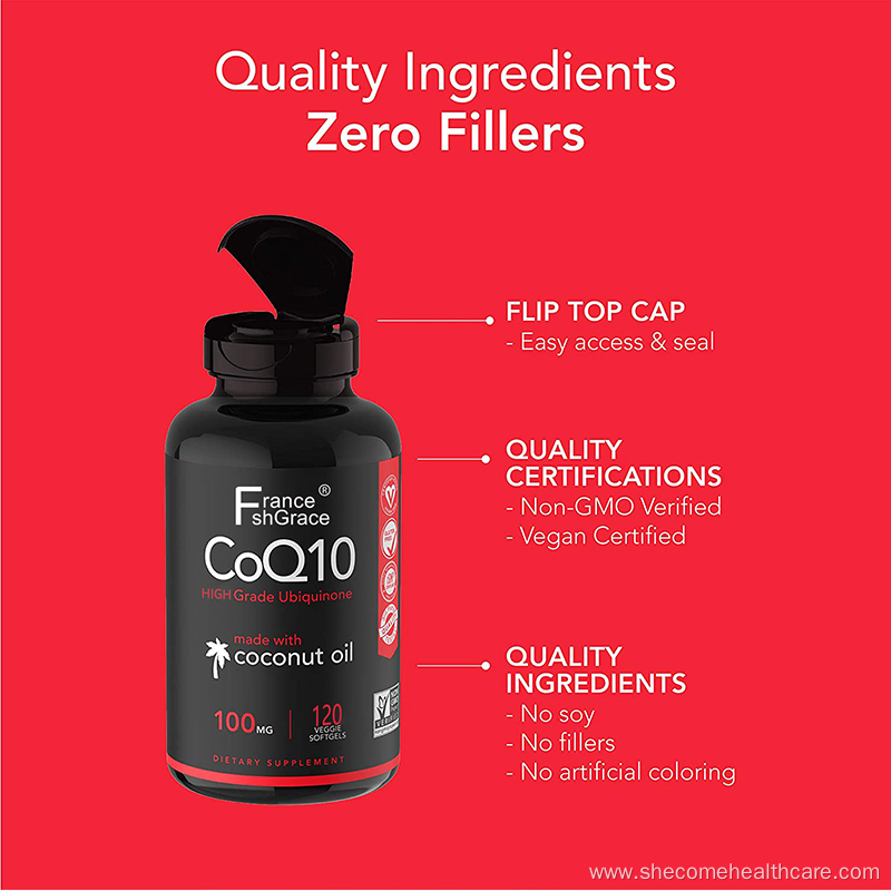 coq10 capsules help with fertility herbal coq10 Softgels