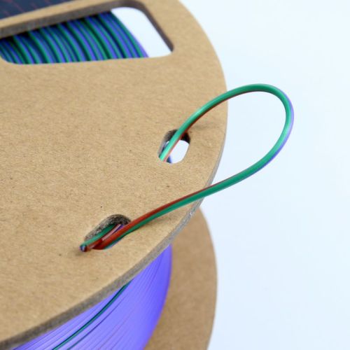 Tri-Color Silk PLA 3D Printer Filament