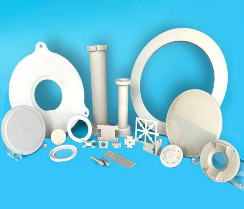 Injection Molded Aluminum Nitride Ceramic Structural Components