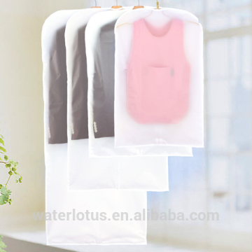 2016 popular fashionable household protective transparent clothes dust suit cover bags