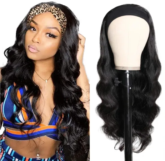 Uniky Wholesale Headband Wig Human Hair For Black Women,Remy Human Hair Headband Wig,Headband Kinky Ponytail Human Hair Wig