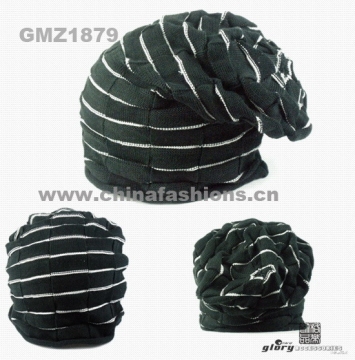 Winter hat &amp; Stylish winter hat &amp; Cotton knitted cap &amp; Branded looking hat: from Glory model---GMZ1879