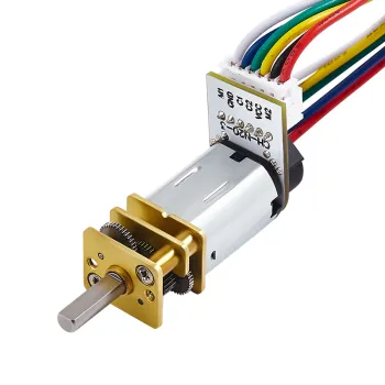 N20 DC 3V 6V 12V Motor 3000RPM with Gearbox and Encoder