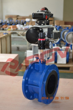 dn125 water soft seat pneumatic 5 inch flanged butterfly valve dimensions
