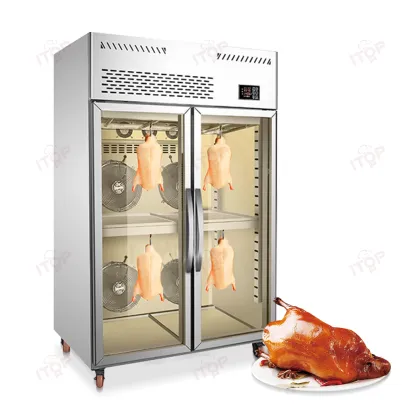 Brand Compressor New Style Roasted Chicken Roasted Duck Drying Machine with Cooler Refrigerator