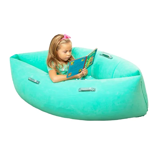 2022 Best Selling Stress Relief Indoor Lounger Chair: The Pea Pod Sensory Hug Boat for Autism