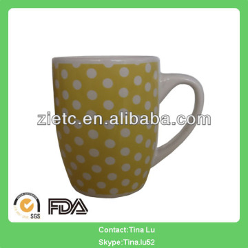 china cup/ceramic mugs/cup with dots design