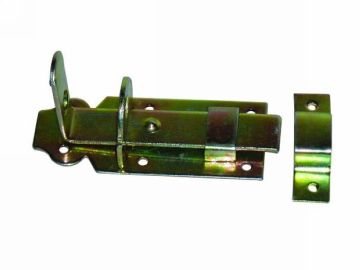Competitive Yellow Zinc-Plated Iron Tower Bolt