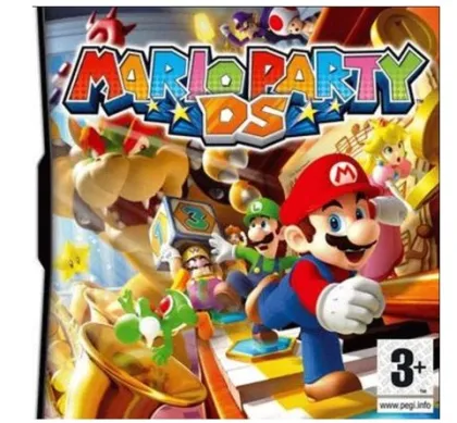 New Super Mario Bros DS Game Card