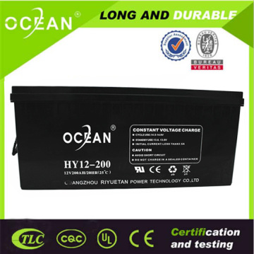 maintenance free EXW price battery charger 12v 200ah lead acid batteries with good quality battery