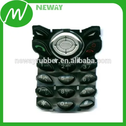 Rubber Soft Keypad Mobile Phones