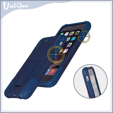Hot selling new products for 2016cheapest silicon anti-shock hybrid phone case for iphone 6 plus 7 PC combo armor back cover