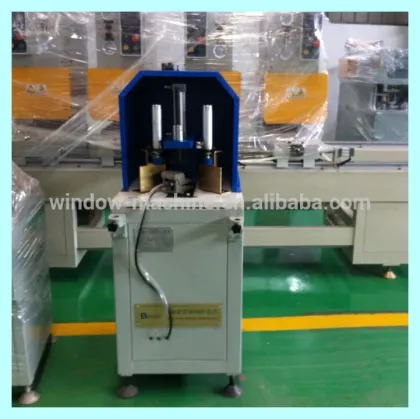 PVC window processing machine corner cleaning machine