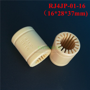 1pcs LM16UU yellow 3D Printer Solid Polymer Linear Bearing RJ4JP-01-16 Solid Plastic Bearing 16mm ID