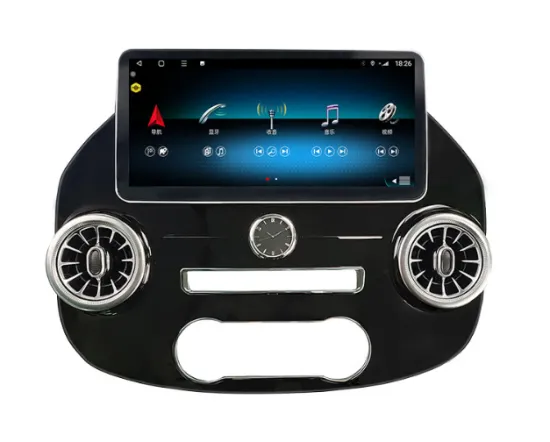 12.3 Inch CarPlay Android Auto Car DVD Player with 6G RAM 128G ROM for Benz Vito 2014-2020