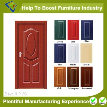 Door membrane PVC SHEET 850 mm to 1000 mm laminated PVC film wood grain door membrane pvc sheet