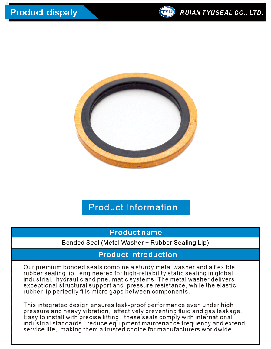 Bonded Seal Rubber Washer