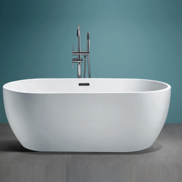 Factory Price Freestanding Acrylic Fiber Glass Bathtub for Adults